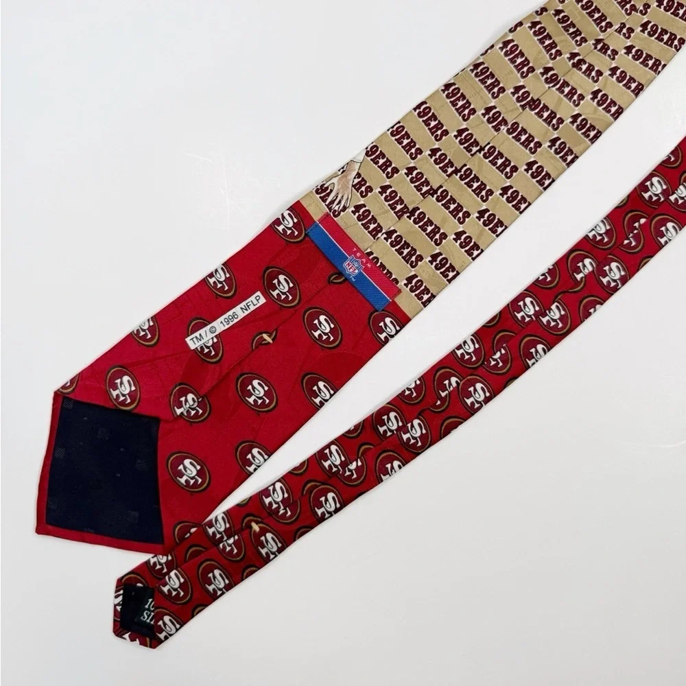 NFL 49ers Silk Tie Vintage